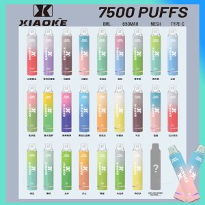 XIAOKE梟客拋棄式一次性雾化7500口